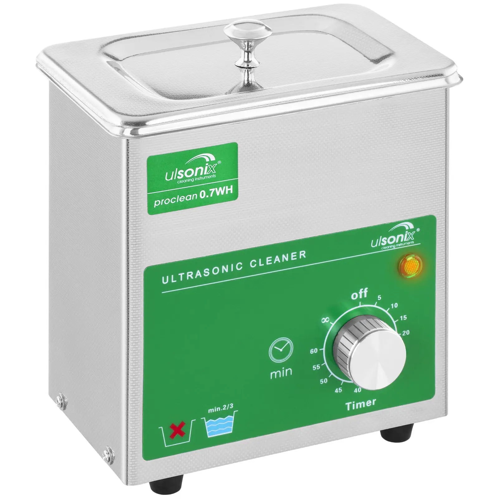 Ultrasoon reiniger - 0,7 liter - Basic