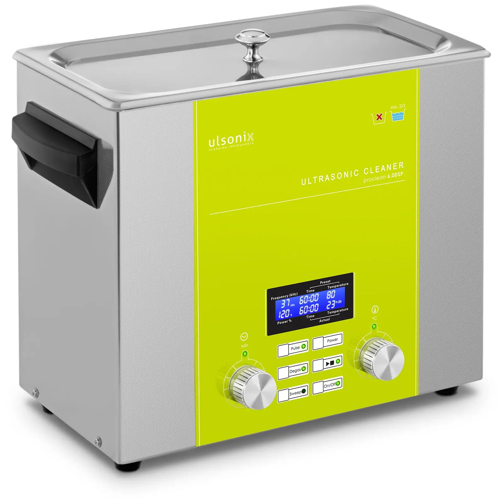 Ultrasoon reiniger - 6 l - 240 Watt - DSP