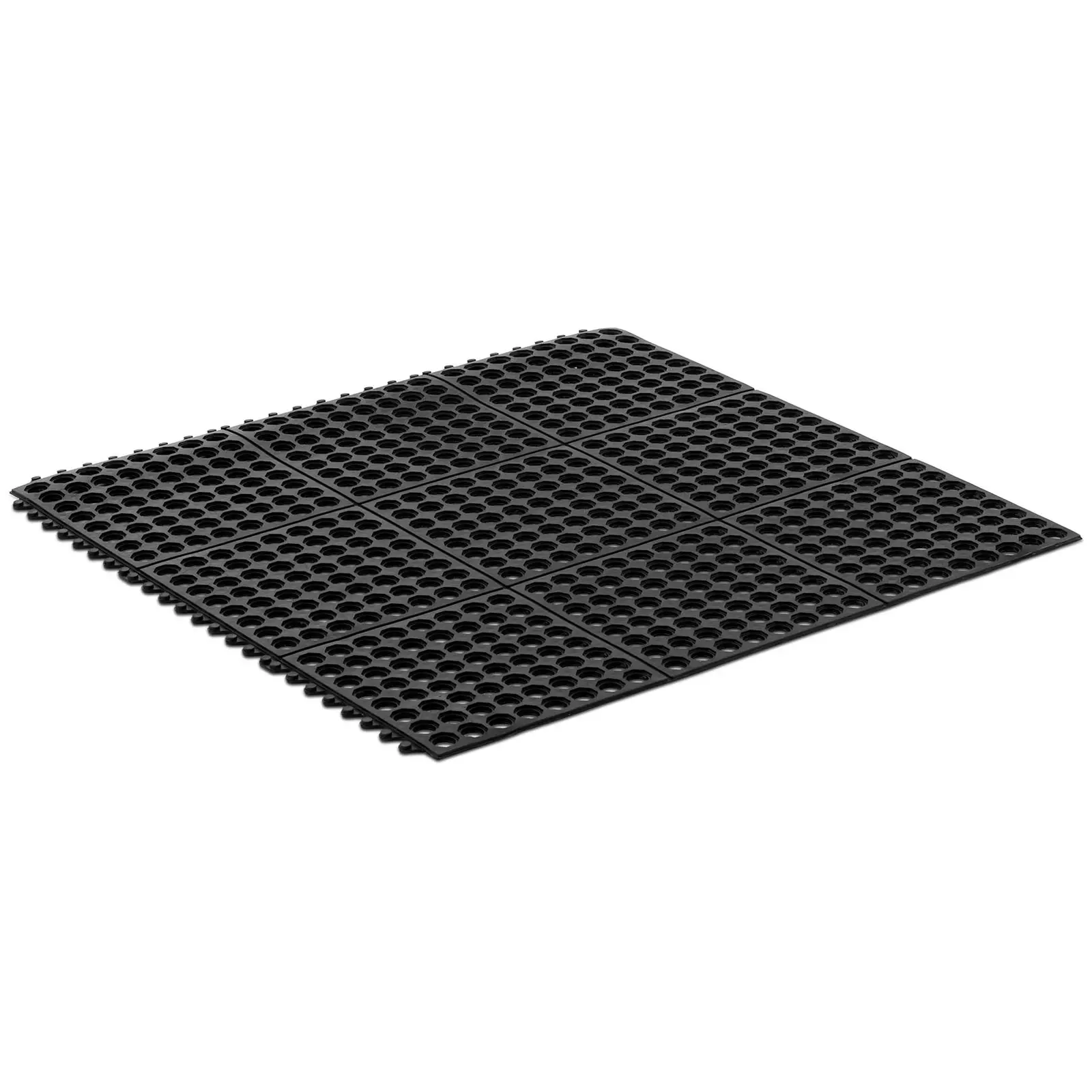 Antivermoeidheidsmat - 92 x 92 x 0.5 cm - zwart