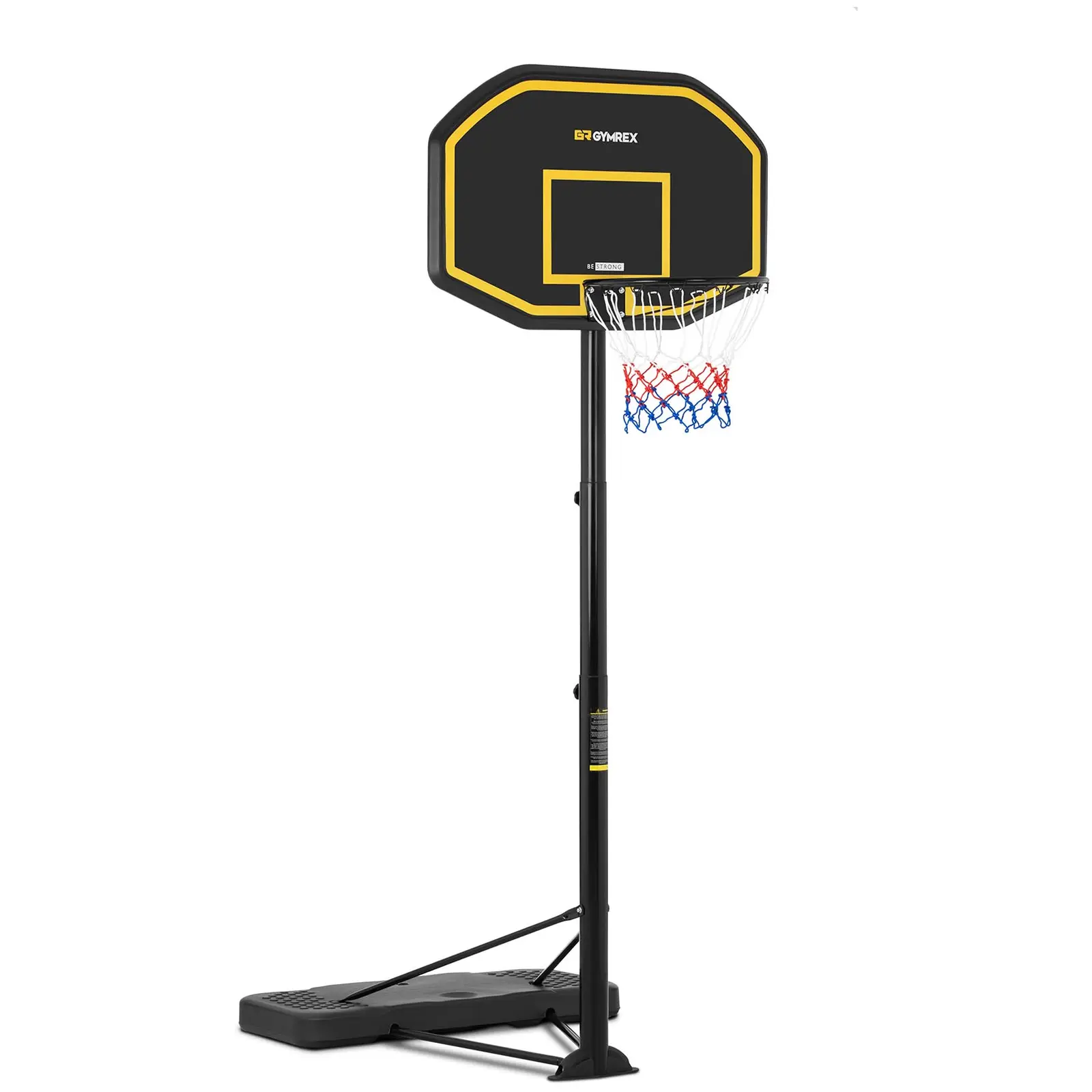 Basketbalpaal - in hoogte verstelbaar - 200 tot 305 cm