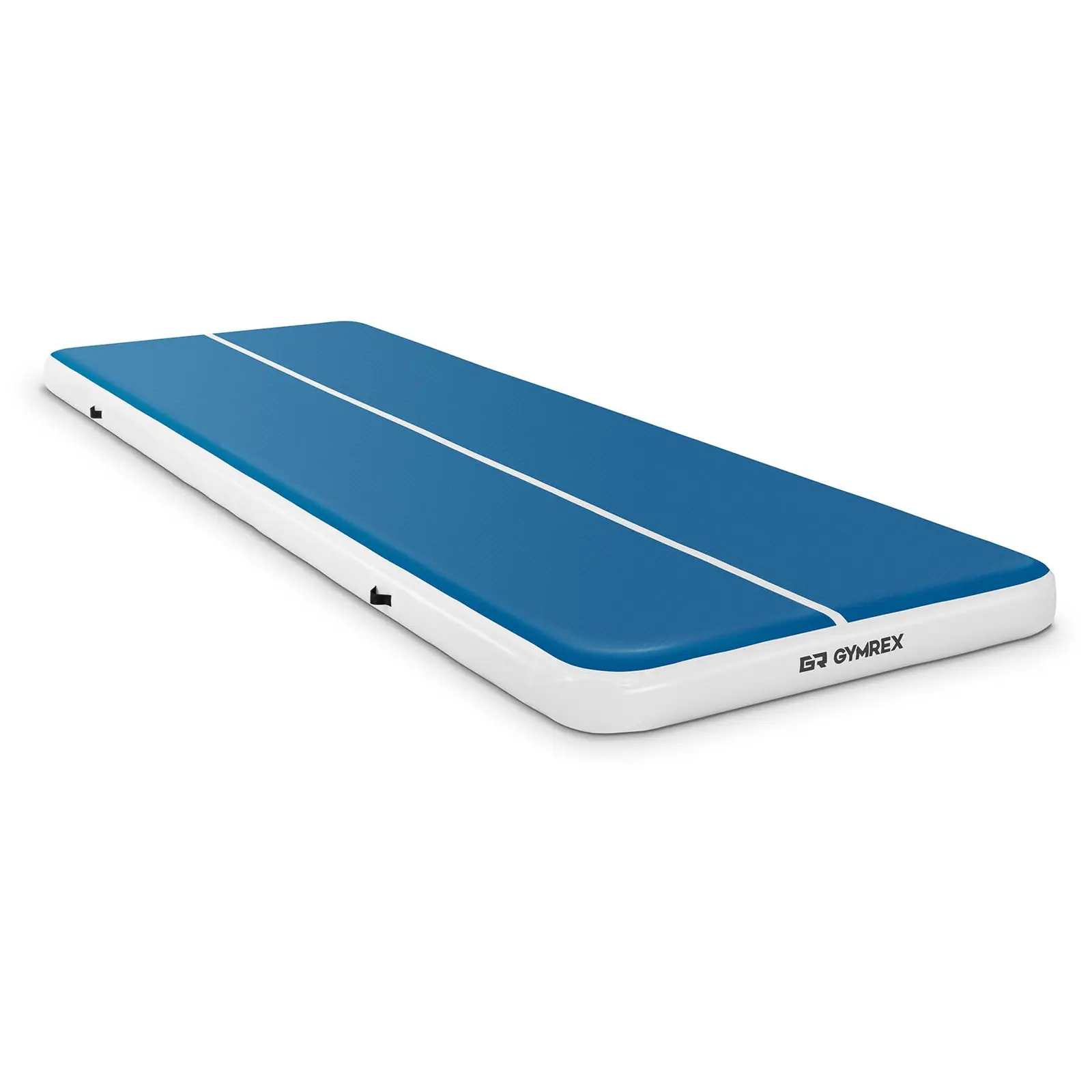 Opblaasbare Gymmat - 600 x 200 x 20 cm - 400 kg - blauw / wit