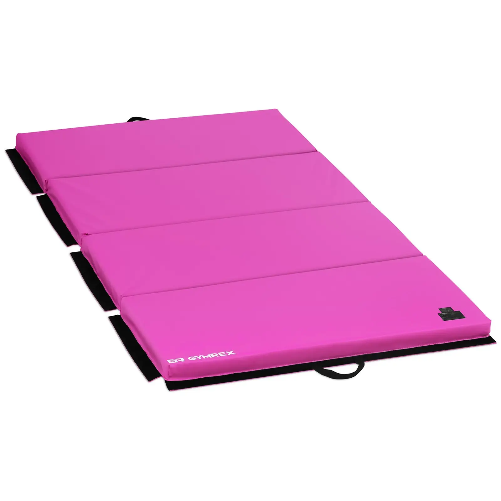 Gymnastiekmat - 200 x 100 x 5 cm - opvouwbaar - Pink/Pink - capaciteit tot 170kg